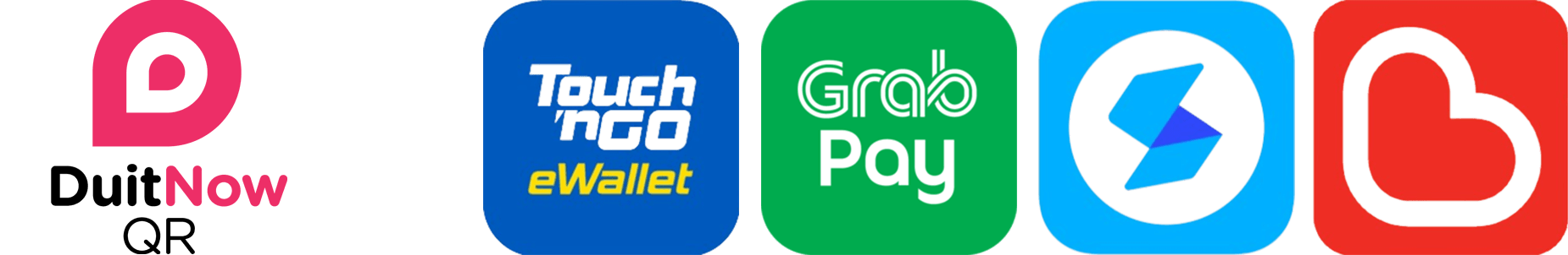 Bayar Guna E-WALLET Dan QR PAY !